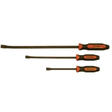 MAYHEW 14071OR 3 Piece Curved Pry Bar Dominator - Orange, 3PK MAY14071OR